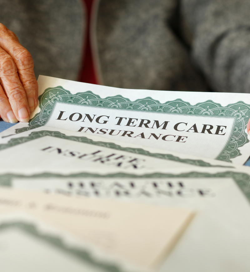 Long term care insurance certificate under other insurance certificates